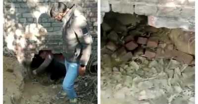 Thieves Dig 10-Foot Tunnel To Get Into Bank And Steal $120k Of Gold