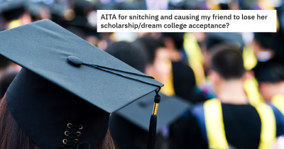 Woman Causes Friend To Lose Scholarship After Snitching On Plagiarised Essay