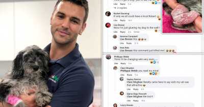 Hunky Cute Vet Who Saved Puppy Which Stuck Its Mouth Shut With Superglue Wins An Army Of Social Media Followers