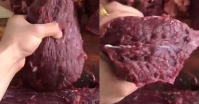 Video Showing Freshly Cut Meat Is Making People Want To Turn Into Vegetarians