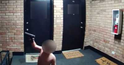 Man Is Arrested On Live TV After Video Shows His Toddler Playing With Gun
