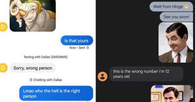 The Most Entertaining "Wrong Number" Chats Shared Online
