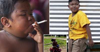 'I Was The World&rsquo;s Chubbiest Toddler Who Chain-smoked 40 A Day &ndash; I Gorged On Food When I Quit But Now I&rsquo;m Unrecognizable'
