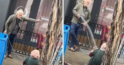 Man Seen Hosing Homeless Woman Down In Street Could Face Prison Sentence