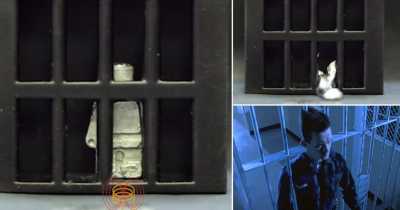 Robot Turns Itself To Liquid To Escape Cage And Reforms Back To Its Original Shape
