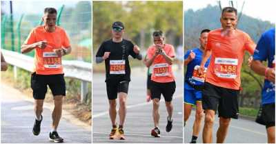 Man Runs Entire Marathon While Chain Smoking Cigarettes