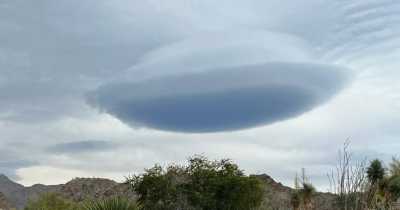 People Terrified After Spotting Huge 'UFO' Hovering In Sky