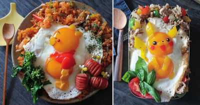 Japanese Mom Turns Fried Eggs Into Adorable Meals And People Can't Get Enough