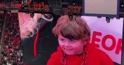 Fans Boo When Camera Cuts From Cute Kid, Cheer When He Returns