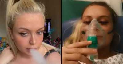 Girl Who Fell Asleep With Vape Claims She's Got 'Popcorn Lung' And Could Need Oxygen Tank By 30