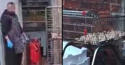 British Takeaway 'Caught Grilling Chicken With Blowtorch' On A Trolley