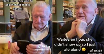 TikTok Grandpa Goes Viral After Being Stood Up On First Date In 30 Years