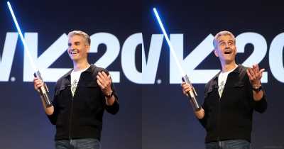 Disney Parks Chief Shows Off 'Real Life' Lightsaber In The Flesh
