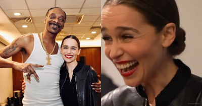 Snoop Dogg Tells Emilia Clarke He'd 'Protect Her Eggs' Any Day As They Meet For The First Time