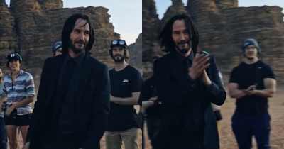Keanu Reeves Emotionally Thanks Crew After Filming Last Scene In John Wick 4
