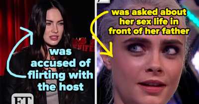 Interviewers Who Tried To Embarrass A Female Celeb, But Just Ended Up Embarrassing Themselves