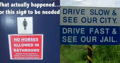 40 Weirdest and Senseless Signs People Spotted In Public