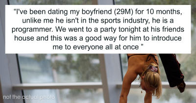 Woman Leaves Party After Enduring Insensitive Jokes About Her Being A Gymnast