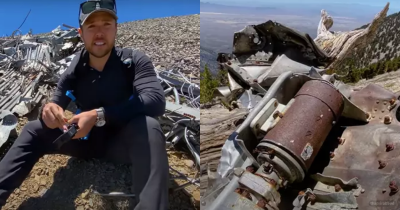 Man Finds Remains Of Plane Which Crashed At Area 51 Nearly 70 Years Ago