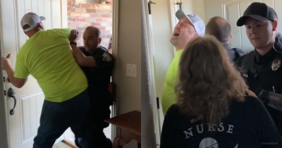Police Bust Into Dad's Home And Arrest Him For Piercing Son's Ear
