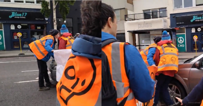 Driver Rams Through Just Stop Oil Protest And 'Runs Over Woman' In Shocking Footage