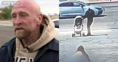 Homeless Man Who Saved Baby Rolling Into Traffic In Pushchair Lands Job Straight After