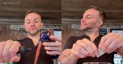 Bartender Shows Secret Technique For Cutting Off Customers From Alcohol Without Confrontation