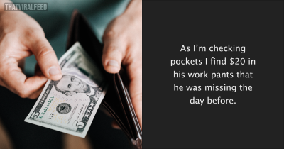 Woman Takes $20 From Husband&rsquo;s Pockets, Asks If She&rsquo;s The A-Hole