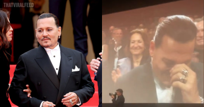 Johnny Depp In Tears As Comeback Film Receives Seven-Minute Standing Ovation At Cannes Film Festival