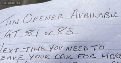 Woman Left 'Shaken' After Finding 'Threatening' Note On Car