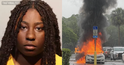 Mom Left Kids Inside Car While Shoplifting And Vehicle Caught Fire With Them Inside, Police Say