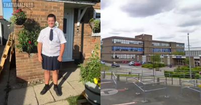 Boy Wears Skirt To School As He Protests Over Teachers' Decision To Ban Shorts In Boiling Heat
