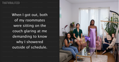 Redditor Lets Her Two Roommates Live Rent-Free In Her House And Gets Showering Restrictions