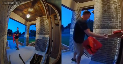 Pizza Delivery Guy Has Meltdown And Says &lsquo;F**k You&rsquo; After Receiving A $25 Tip