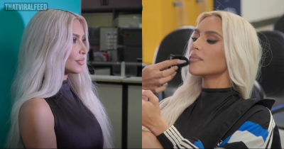 Kim Kardashian Brings Hair And Make-Up Team And Her Own Lighting To Get Her Driver&rsquo;s License Picture Taken