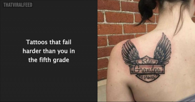 Terrible Tattoos: The Worst Things People Have Put On Their Skin
