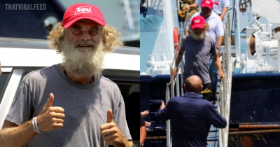 An Australian Man And His Dog Survived At Sea For Two Months Before They Were Rescued By A Passing Helicopter