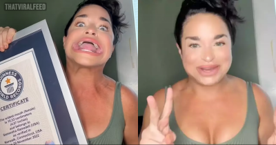 Woman Who Holds Guinness World Record For Largest Mouth Gape Has Now Broken A Second One
