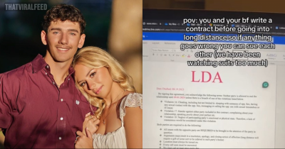 Woman Makes Long-Distance Boyfriend Sign A Contract So She Can Sue Him If Anything Goes Wrong