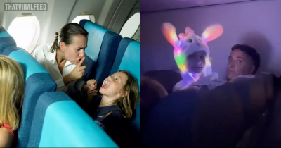People Call For &lsquo;No-Kids Flights&rsquo; After A Kid Keeps Plane Awake With Glow-In-The-Dark Costume