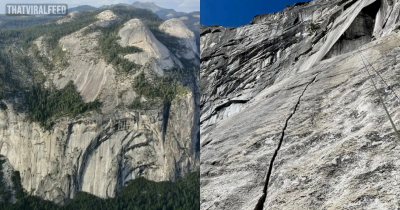 A New Crack Has Appeared In Yosemite, And It's Huge