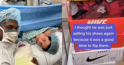 Woman Gives Birth To Miracle Baby After Husband Sells His Sneaker Collection For IVF