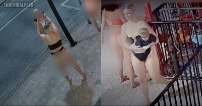Two Women Charged After Allegedly Tossing Baby Back And Forth Outside Bar
