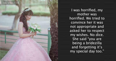 Toxic MIL Decided To Wear A White Wedding Dress, So The Bride Changed The Theme And Went For Pink