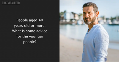 "Don't Do Hard Drugs": 40-Year-Olds Share Their Best Advice On Reddit
