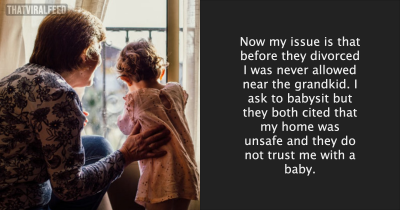 Guy Never Permitted Grandparents To Babysit His Kid, Asks For Help After Divorce But They Refuse