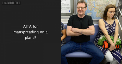 "Manspreading" Redditor Slammed Online For His Entitled Behavior