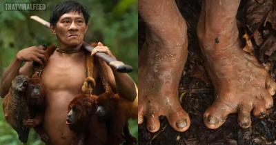 Indigenous People Who Climb Trees Regularly To Survive Have Seen Major Changes To Their Feet