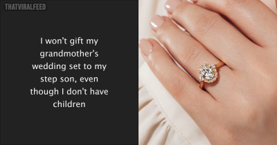 Entitled Stepson Demands Wedding Set Already Promised To Niece
