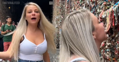 People 'Disgusted' After Woman Records Herself 'Licking' Seattle Gum Wall